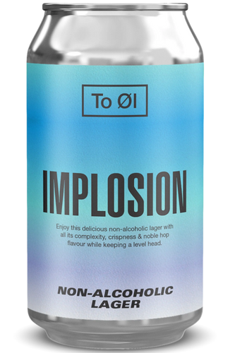 To Øl: Implosion Non Alcoholic Lager