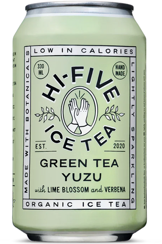 YAYA Ice Tea: Hi-Five Green Tea Yuzu