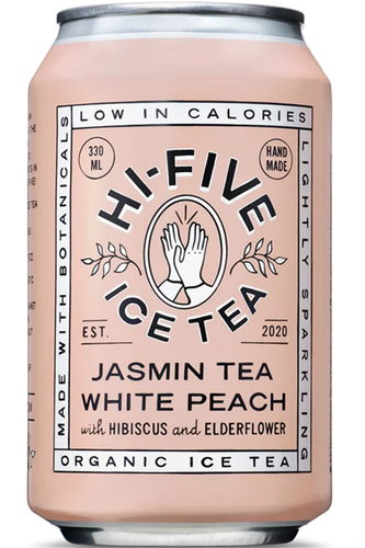 YAYA Ice Tea: Hi-Five Jasmine Tea White Peach