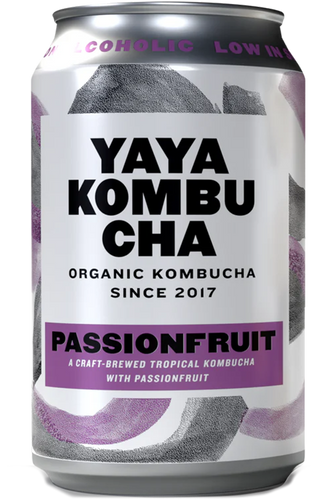 YAYA Kombucha: Passionfruit