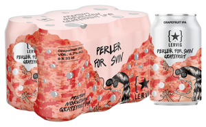 Lervig: Perler for Svin Grapefruit