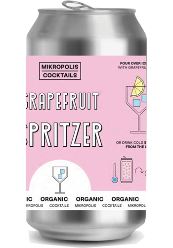 Mikropolis Cocktails: Grapefruit Spritzer