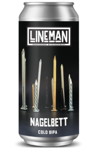 Lineman Nagelbett Cold Black IPA 440ml can